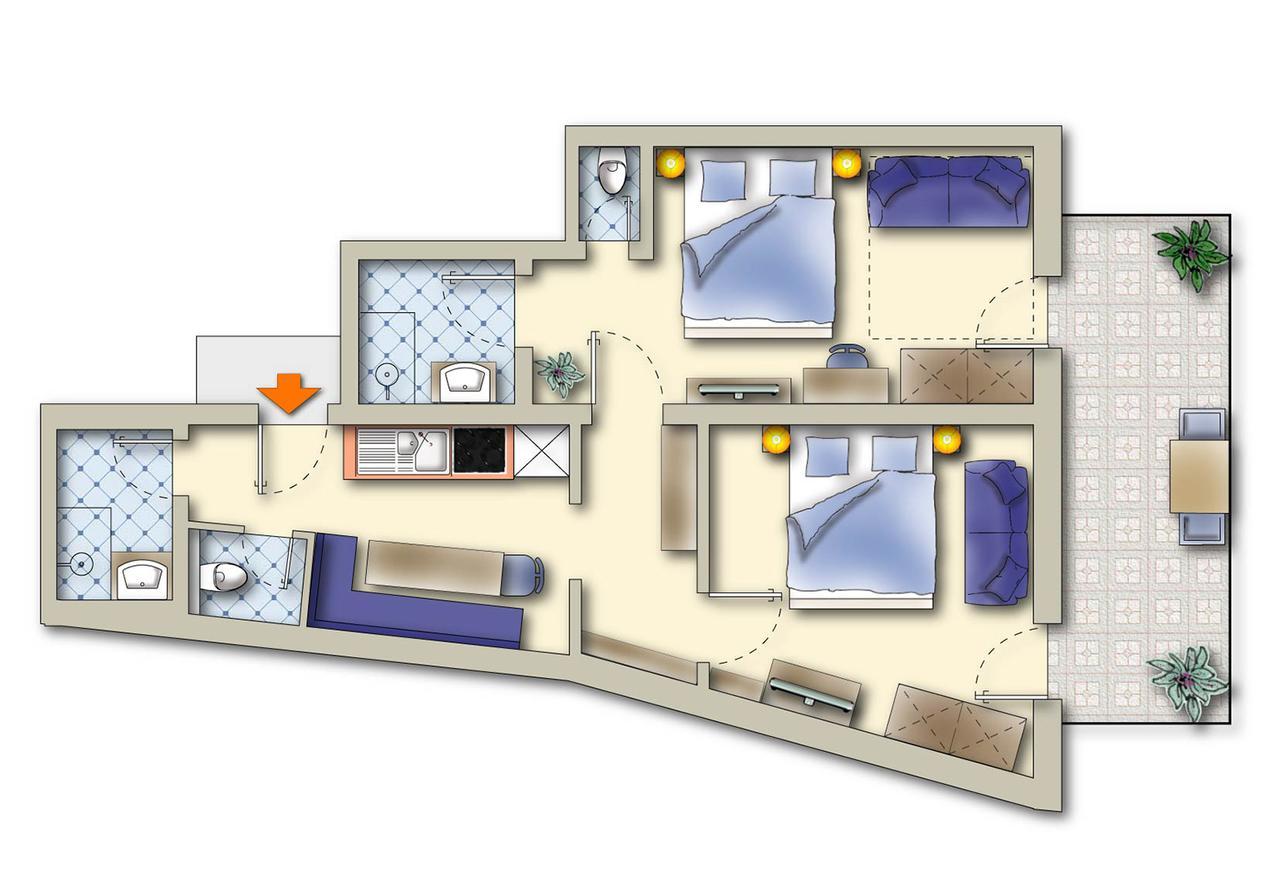 Central Hotel & Apart Mit Landhaus Central 푸겐 외부 사진